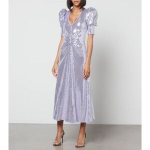 strapless open back dress Rotate Women's Sequins Open Back Dress main image 0